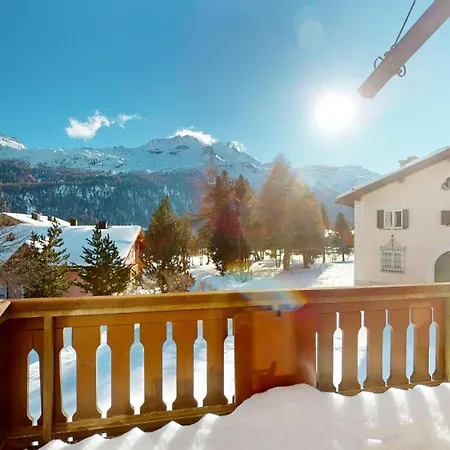 アパート Abitaziun Ils Battafoes 4 2 - シルヴァプラーナ